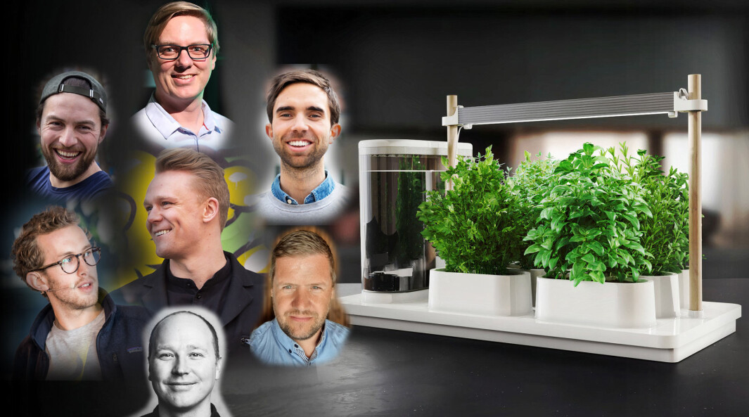 Øverst er gründer Marius Aabel, og går du klokkas vei rundt, finner du Eirik Rime i Tise, Christian Rokseth i Sprettert, Truls Brataas i Douchbags, Martin Schütt i Askeladden og Daniel Fossum i Founders & Fools. I midten av uret finner du medgründer Didrik Dimmen. Øverst er gründer Marius Aabel, og går du klokkas vei rundt, finner du Eirik Rime i Tise, Christian Rokseth i Sprettert, Truls Brataas i Douchbags, Martin Schütt i Askeladden og Daniel Fossum i Founders & Fools. I midten av uret finner du medgründer Didrik Dimmen.