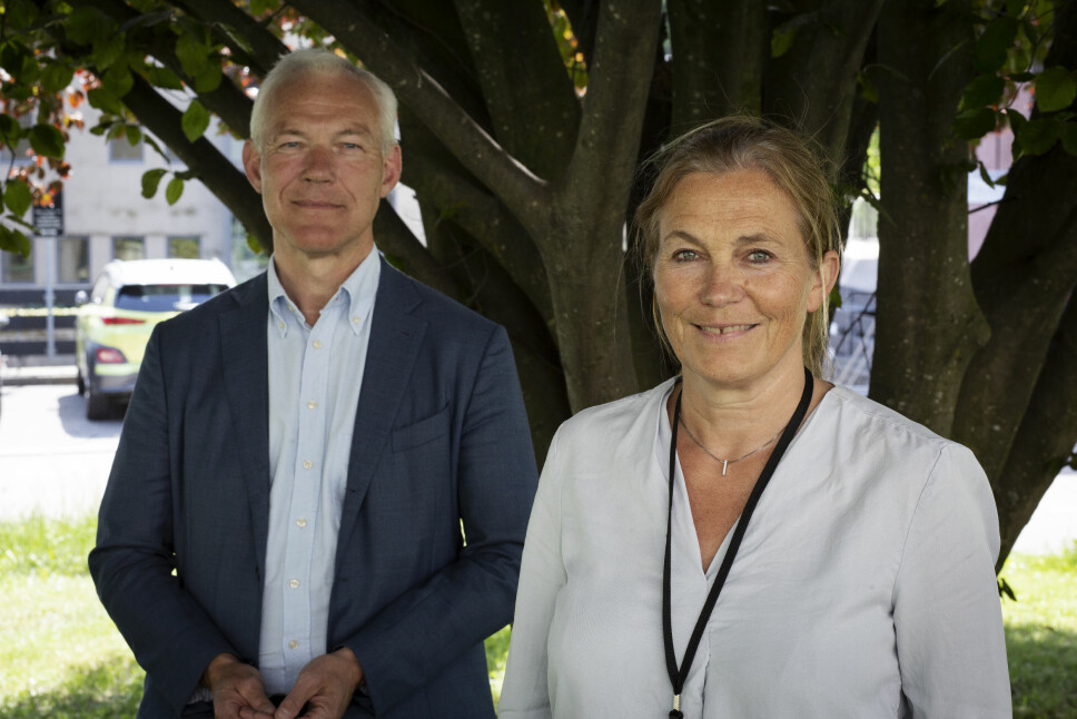 Sverre Thornes og KLP er allerede den største bidragsyteren i Sintefs siste fond. Han og Sintef-sjef Alexandra Bech Gjørv forteller nå at de vil utvide samarbeidet.