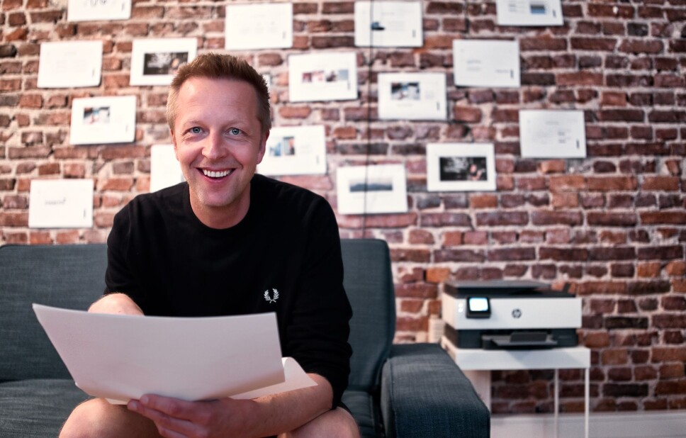 OPPTATT AV BÆREKRAFT: App-gründer Fridtjof Nilsen er opptatt av bærekraft. Derfor er det viktig at også produkter han kjøper støtter under selskapets verdier. (FOTO: Björn Audunn Blöndal/Pressworks).