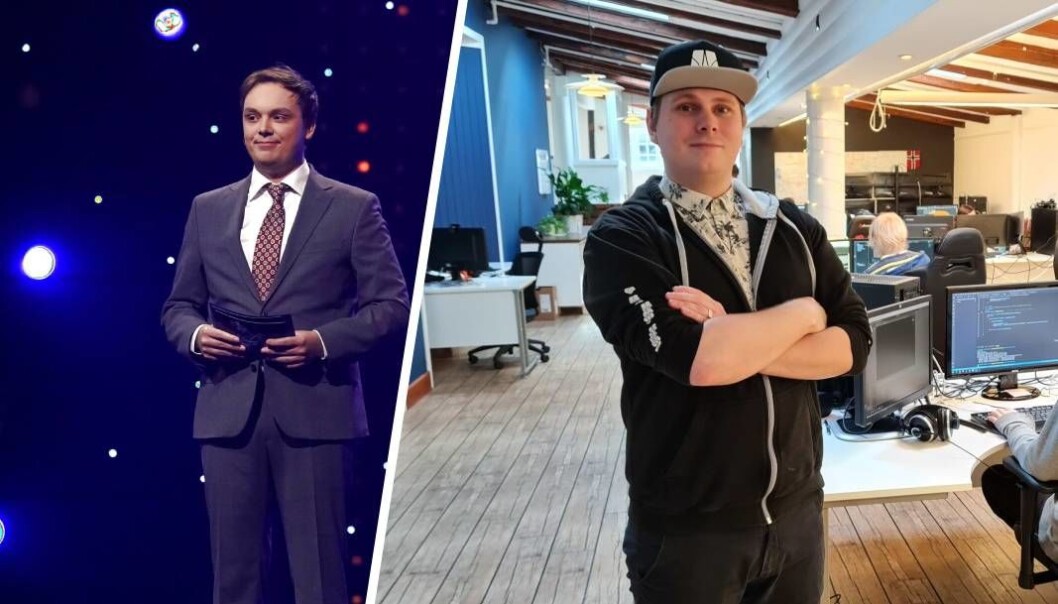 Esport-utøverne Joakim «Noobwork» Haraldsen, her fra idrettsgallaen 2020, går inn på eiersiden i Pineleaf, her ved daglig leder Hans Kleven. Esport-utøverne Joakim «Noobwork» Haraldsen, her fra idrettsgallaen 2020, går inn på eiersiden i Pineleaf, her ved daglig leder Hans Kleven.