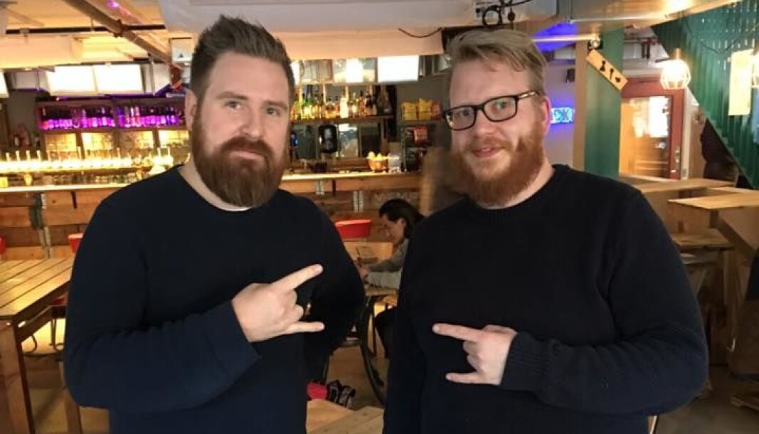 Marius Thorvaldsen (t.v) og Sverre Torp Solberg under åpningen av kontorfelleskapet for spillutviklere, Work-Work i Trondheim i 2015. Kort tid senere så investeringsselskapet Kick-Ass dagens lys Marius Thorvaldsen (t.v) og Sverre Torp Solberg under åpningen av kontorfelleskapet for spillutviklere, Work-Work i Trondheim i 2015. Kort tid senere så investeringsselskapet Kick-Ass dagens lys