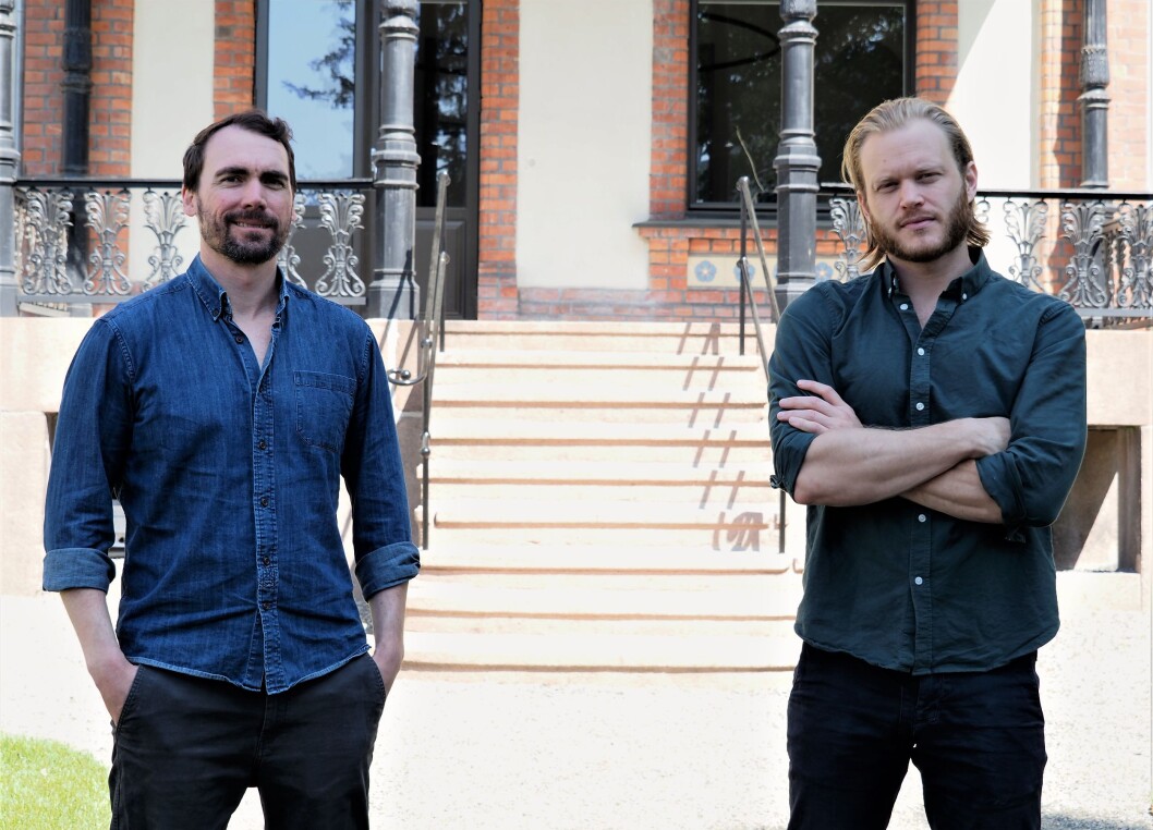 F.v. CFO Jeremy Gerst og CEO Magnus Wanberg i Remarkable. F.v. CFO Jeremy Gerst og CEO Magnus Wanberg i Remarkable.