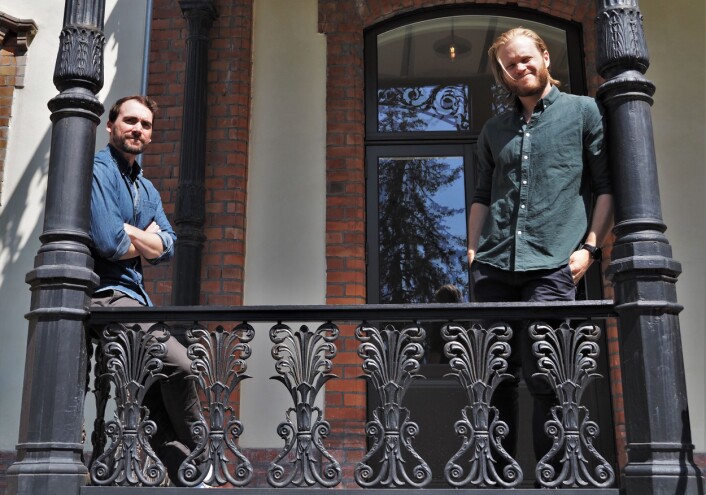 F.v. CFO Jeremy Gerst og CEO Magnus Wanberg i Remarkable. F.v. CFO Jeremy Gerst og CEO Magnus Wanberg i Remarkable.