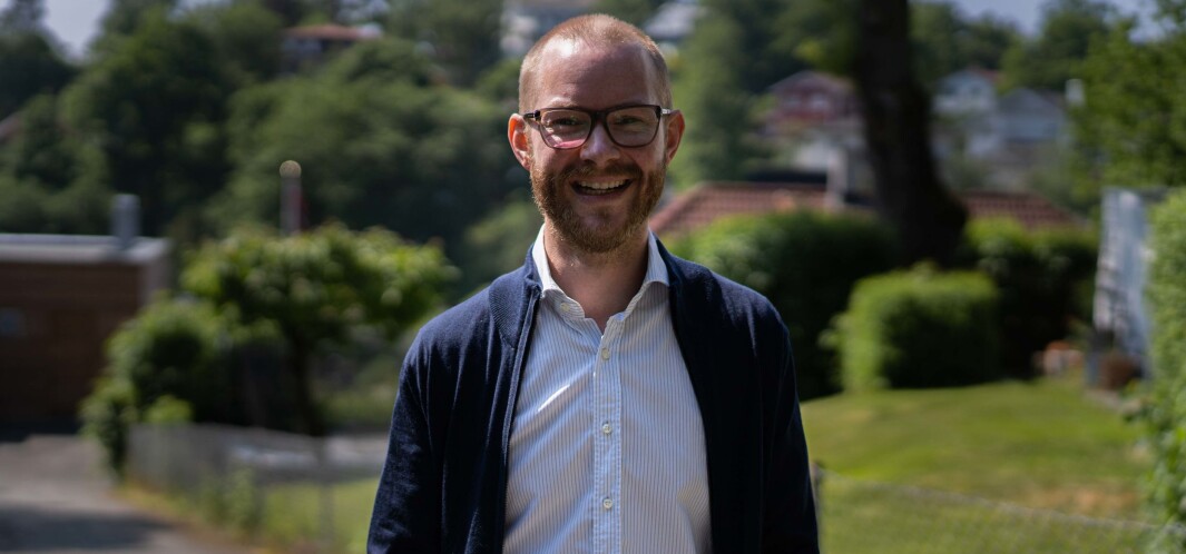 Kristoffer Rabben jobber med AI for Accenture - og digger det. Kristoffer Rabben jobber med AI for Accenture - og digger det.