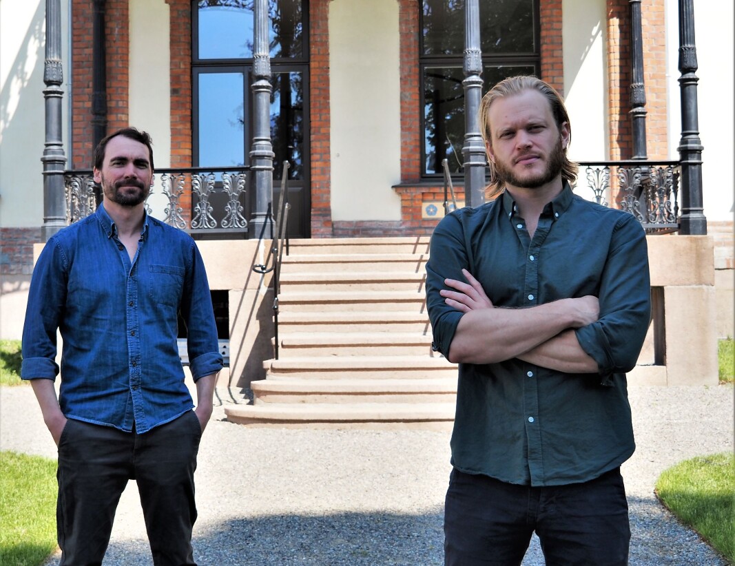 F.v. CFO Jeremy Gerst og CEO Magnus Wanberg i Remarkable. F.v. CFO Jeremy Gerst og CEO Magnus Wanberg i Remarkable.