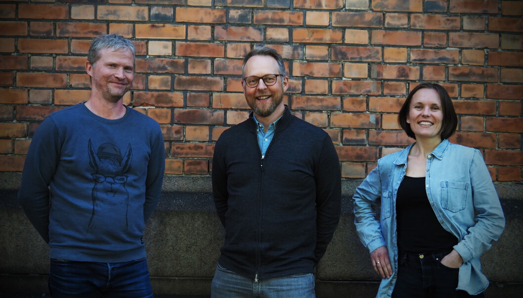 Espen Ellevseth, Erik Harstad og Guro Sollien Eriksrud utgjør Visonomic-teamet. Espen Ellevseth, Erik Harstad og Guro Sollien Eriksrud utgjør Visonomic-teamet.