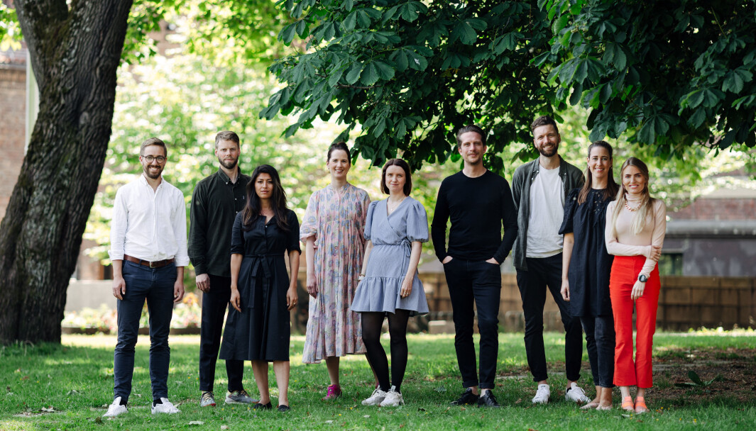 Equality Check-teamet, fra venstre: Iver Skjervum-Karlsen, Anders Holm Sommerhein, Samina Ansari, Marie Louise Sunde, Therese Blom, Baptiste Ringot, Lars Magnus Oksnes, Linn Tvede, Isabelle Ringnes Foto: Thomas Ekström / Hest Agentur Equality Check-teamet, fra venstre: Iver Skjervum-Karlsen, Anders Holm Sommerhein, Samina Ansari, Marie Louise Sunde, Therese Blom, Baptiste Ringot, Lars Magnus Oksnes, Linn Tvede, Isabelle Ringnes Foto: Thomas Ekström / Hest Agentur