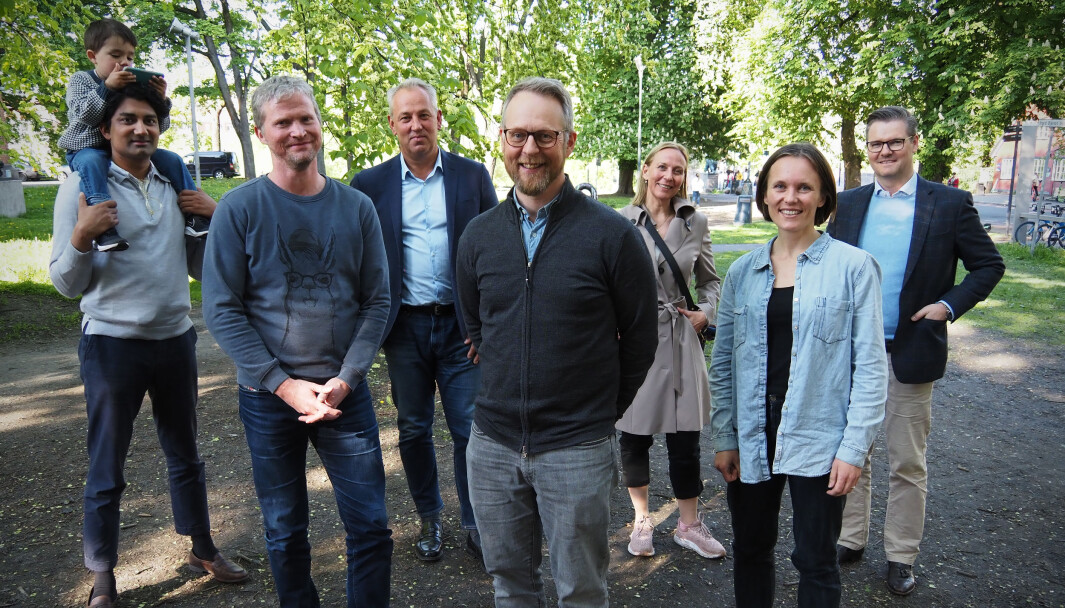 Erik Harstad har samlet et stjernelag til sitt nye selskap Visonomic. Erik Harstad har samlet et stjernelag til sitt nye selskap Visonomic.