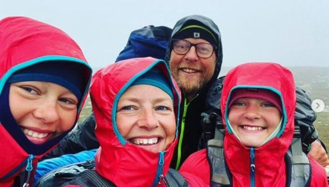 Familien Harstad Fostervoll gikk i fjor sommer Norge på tvers; fra Batnfjordsøra til svenskegrensa. Familien Harstad Fostervoll gikk i fjor sommer Norge på tvers; fra Batnfjordsøra til svenskegrensa.