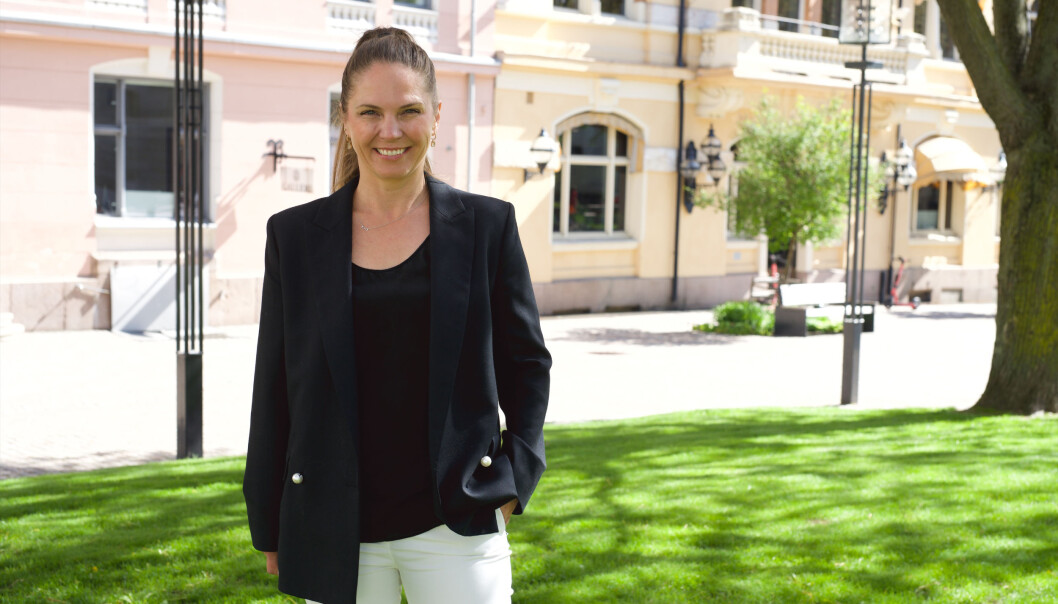 Linn-Cecilie Linnemann blir ny administrerende direktør i Katapult Group. Linn-Cecilie Linnemann blir ny administrerende direktør i Katapult Group.