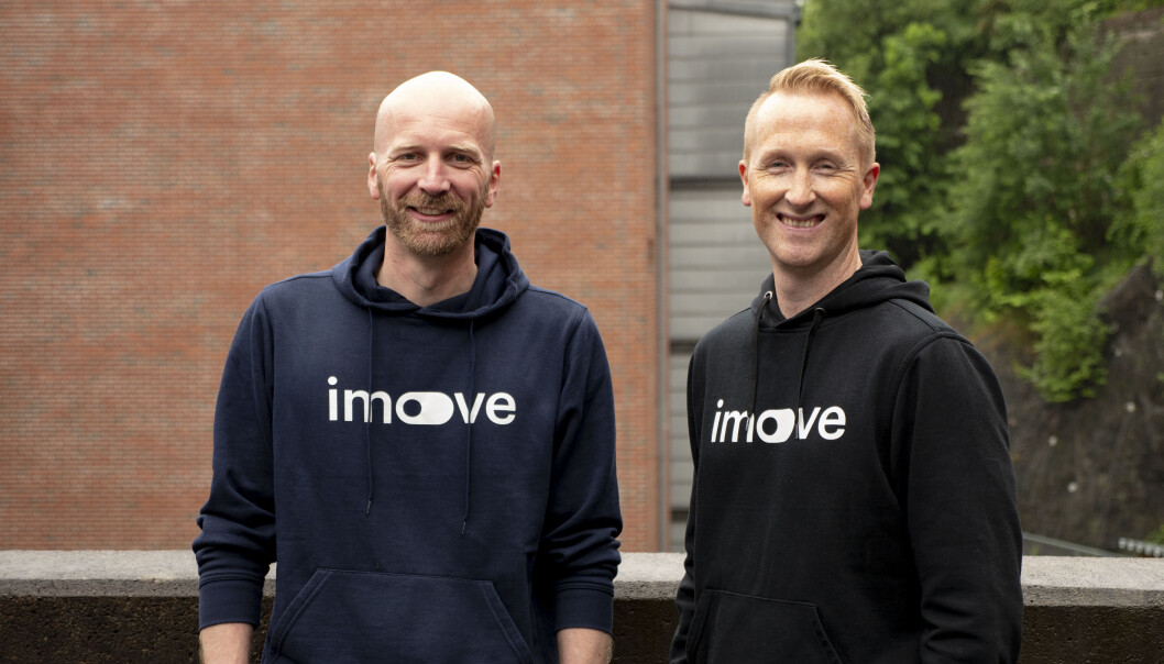 Imove-gründerne Gunnar Birkenfeldt og Hans Kristian Aas. Imove-gründerne Gunnar Birkenfeldt og Hans Kristian Aas.