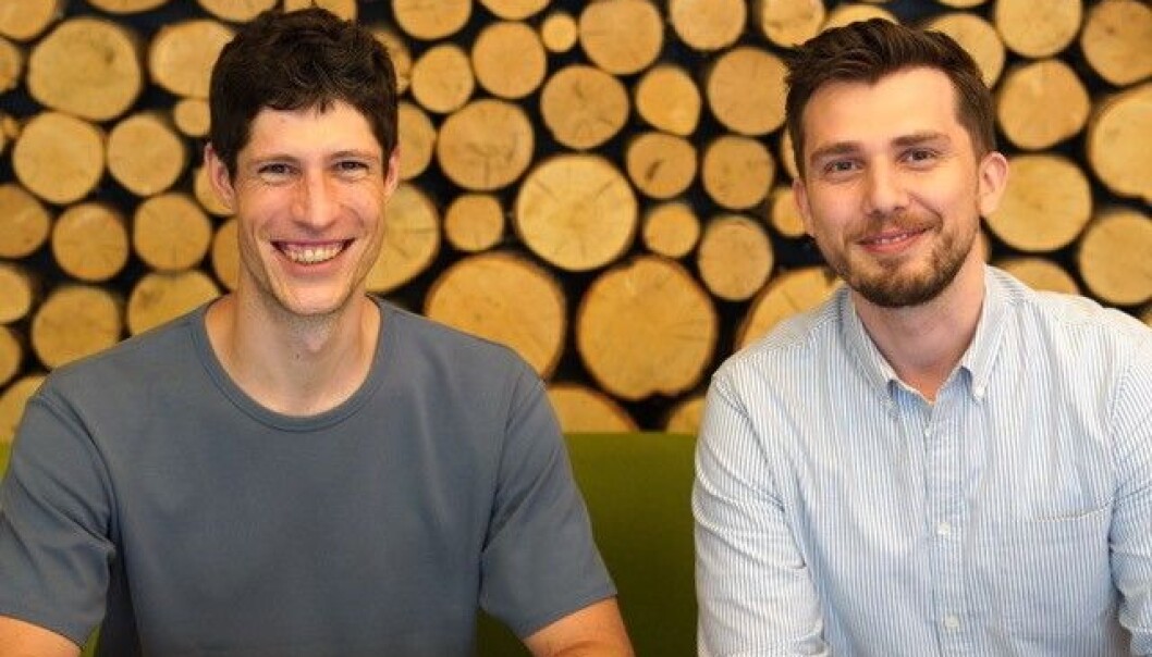 Gründerduoen Manuel Schweikle (t.v.) og Armend Gazmeno Håti (t.h.) satser hardt på bioteknologiselskapet ClexBio. Gründerduoen Manuel Schweikle (t.v.) og Armend Gazmeno Håti (t.h.) satser hardt på bioteknologiselskapet ClexBio.