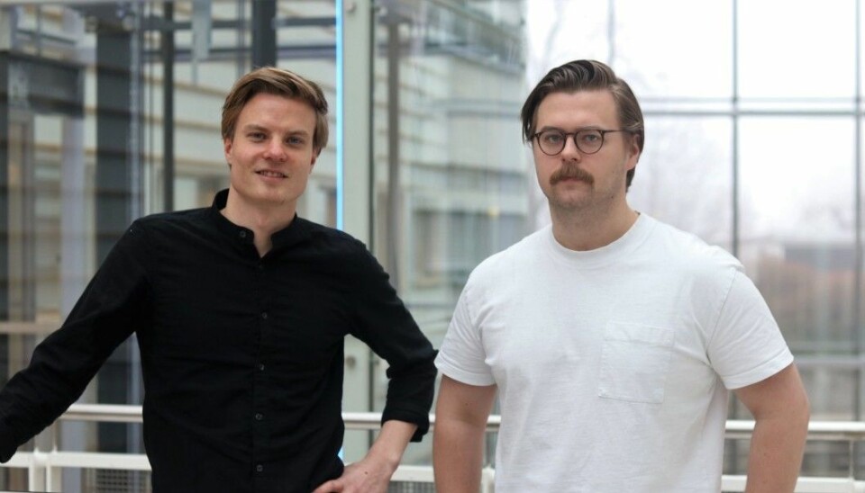Elias Ottosen og Erik Skaar i Tilit forsikring
