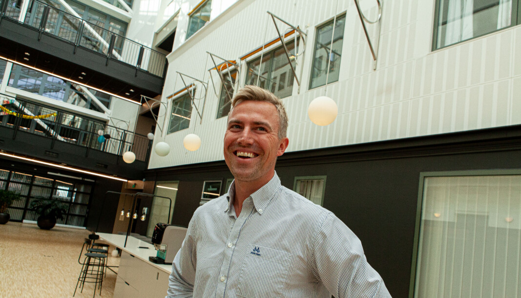 Sebastian Harung, daglig leder i Kameo har all anledning til å være fornøyd med 2021. Sebastian Harung, daglig leder i Kameo har all anledning til å være fornøyd med 2021.