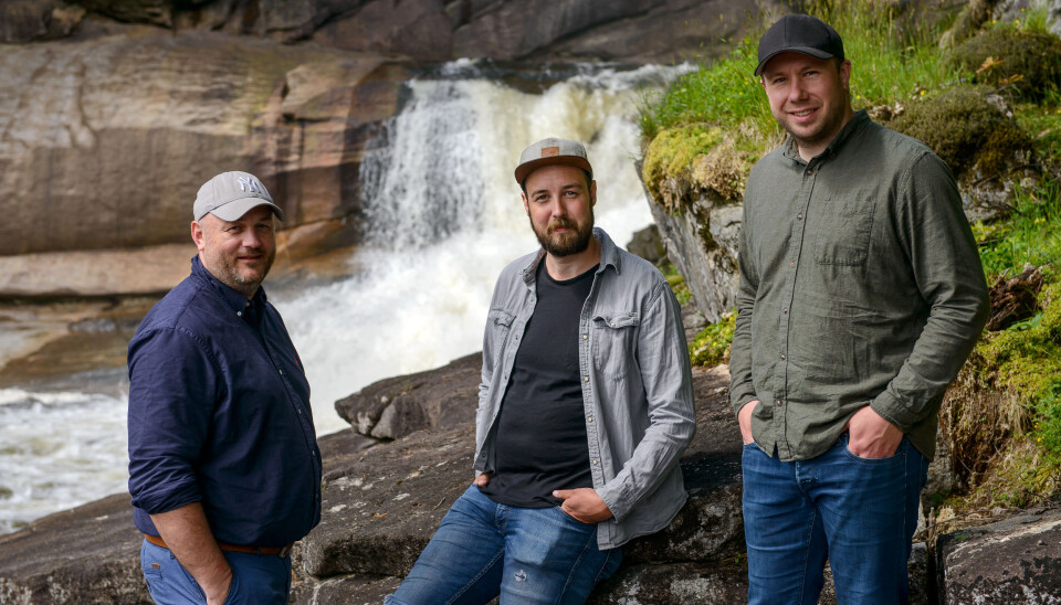 LOKALE GRÜNDERE: Frode Aagedal, Scott Basgaard og Morten Hauan.