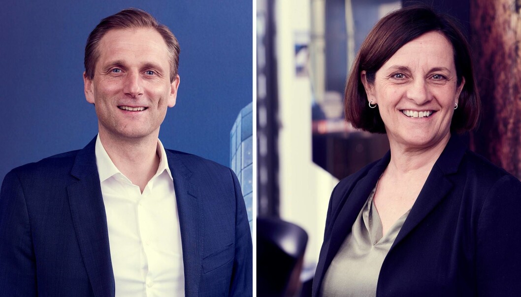 Konsernsjef Petter Hellman og Chief Digital Officer Cathrine Klouman i Møller Mobility Group. Konsernsjef Petter Hellman og Chief Digital Officer Cathrine Klouman i Møller Mobility Group.