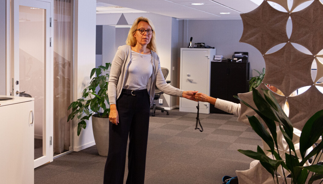 Marit Bø Bornstein mener hun leder en startup, backet av meget solide eiere. Marit Bø Bornstein mener hun leder en startup, backet av meget solide eiere.