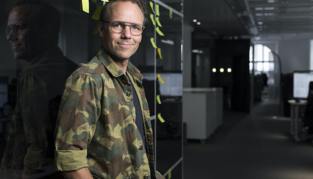Emil Sunvisson, gründer og adm.dir. i det svenske fintech-selskapet Qred Emil Sunvisson, gründer og adm.dir. i det svenske fintech-selskapet Qred