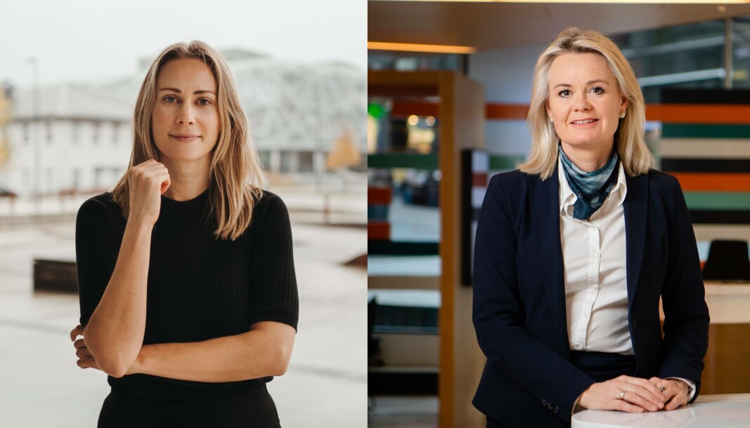 Susanne Håvardstun, gründer og daglig leder i startupen PNGR er tvil om DNBs rådgivere vil klare å gi uavhengige råd i etterkant av bankens nylig lanserte økonomiske «helsesjekk» for privatpersoner. Direktør for personmarked i DNB, Ingjerd Blekeli Spiten er ikke enig Susanne Håvardstun, gründer og daglig leder i startupen PNGR er tvil om DNBs rådgivere vil klare å gi uavhengige råd i etterkant av bankens nylig lanserte økonomiske «helsesjekk» for privatpersoner. Direktør for personmarked i DNB, Ingjerd Blekeli Spiten er ikke enig