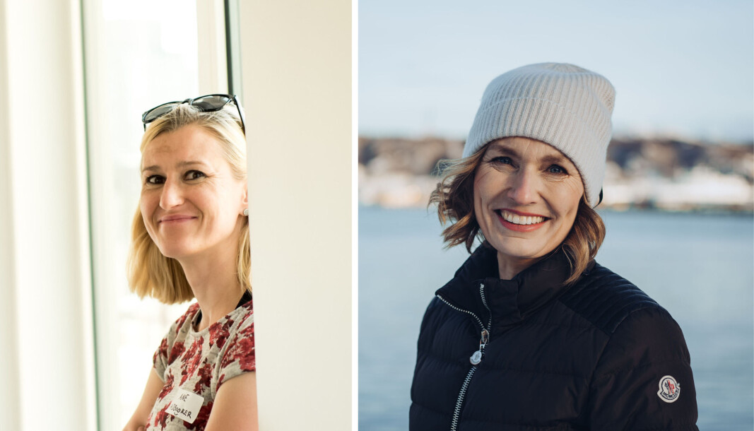 Ane Nordahl fra familiekontoret Grafo og Aino Kristin Olaisen, majoritetseier og styreleder i Nord-Norges største oppdretter Nova Sea. Ane Nordahl fra familiekontoret Grafo og Aino Kristin Olaisen, majoritetseier og styreleder i Nord-Norges største oppdretter Nova Sea.