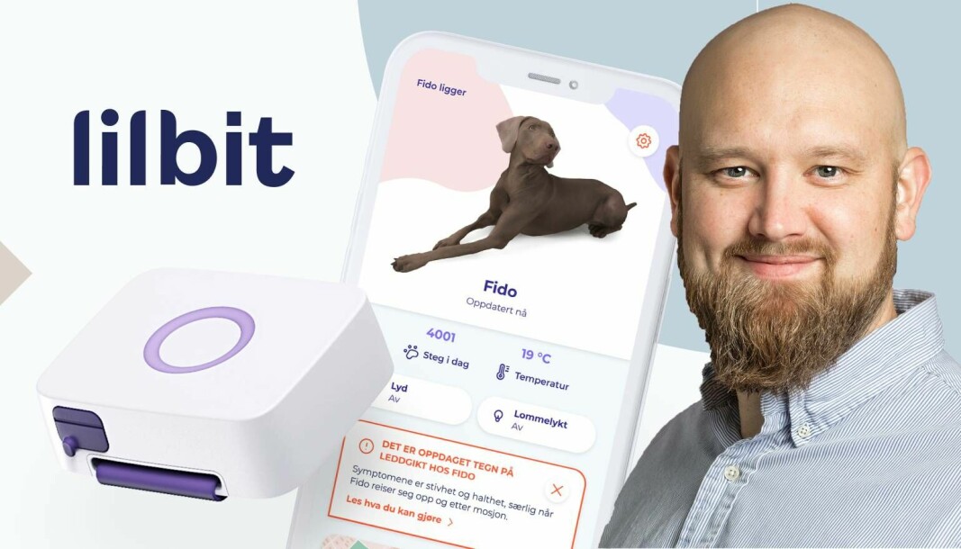 Morten Sæthre, er gründer av Lilbit som nå henter penger for å kunne forhåndsbetale komponenter, slik at selskapet kan starte produksjonen av sine nye gps-enheter for hund og katt.