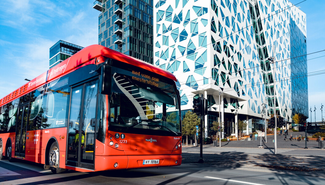 Næring for klima - Oslo kommune. Ruter med adm. dir. Bernt Reitan Jenssen. Foto: KRISTER SØRBØ Næring for klima - Oslo kommune. Ruter med adm. dir. Bernt Reitan Jenssen. Foto: KRISTER SØRBØ