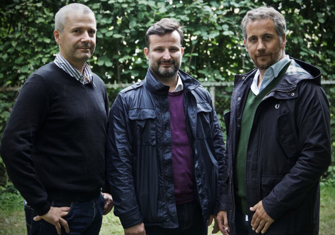 Gunnar Sellæg (t.v.), Are Traasdahl og Jostein Pettersen i Spring Capital Polaris. Gunnar Sellæg (t.v.), Are Traasdahl og Jostein Pettersen i Spring Capital Polaris.