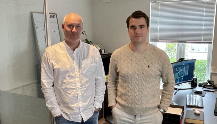 Påll Gusdal og Henrik Medhus i Plataa Venture Påll Gusdal og Henrik Medhus i Plataa Venture