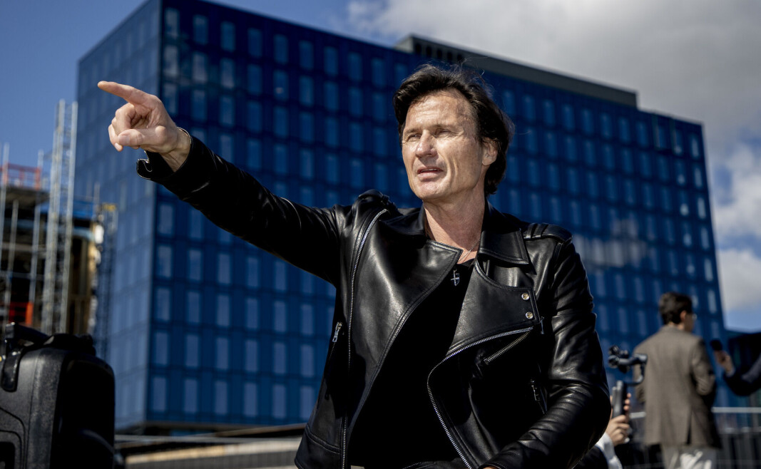 Petter Stordalen under en presselansering i Gøteborg. Petter Stordalen under en presselansering i Gøteborg.
