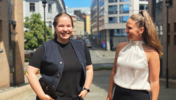 Anzhelika Osmanova og Linn-Cecilie Linnemann. Anzhelika Osmanova og Linn-Cecilie Linnemann.