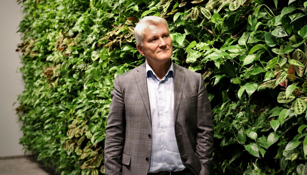Daglig leder i Skogluft, Morten Kvam. Daglig leder i Skogluft, Morten Kvam.