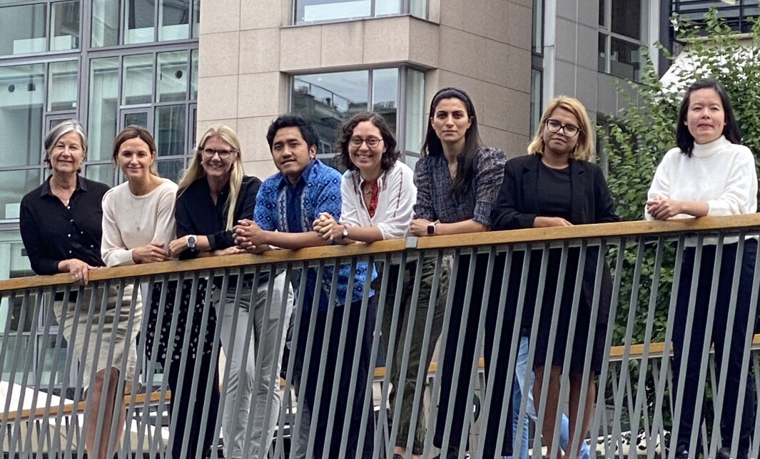 Deler av Consigli-teamet, her ved Anne Wingo (CTO), Ingebjørg Daae (COO), Janne Aas-Jakobsen (CEO), Ulin NA Qohar, Rossana Rojas, Fatima Hedari, Asma Swapna og Giang Pham. Deler av Consigli-teamet, her ved Anne Wingo (CTO), Ingebjørg Daae (COO), Janne Aas-Jakobsen (CEO), Ulin NA Qohar, Rossana Rojas, Fatima Hedari, Asma Swapna og Giang Pham.