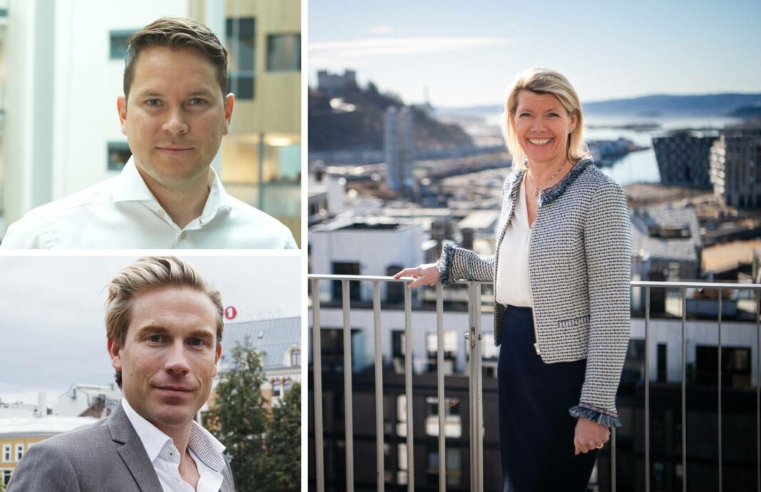 Stefan Astroza i Cicero Consulting og tidligere Sbanken-topp Christoffer Hernæs er begge overrasket over at DNBs konsernsjef Kjerstin Braathen ikke har klart å overbevise Konkurransetilsynet om at banken skal få kjøpe Sbanken Stefan Astroza i Cicero Consulting og tidligere Sbanken-topp Christoffer Hernæs er begge overrasket over at DNBs konsernsjef Kjerstin Braathen ikke har klart å overbevise Konkurransetilsynet om at banken skal få kjøpe Sbanken