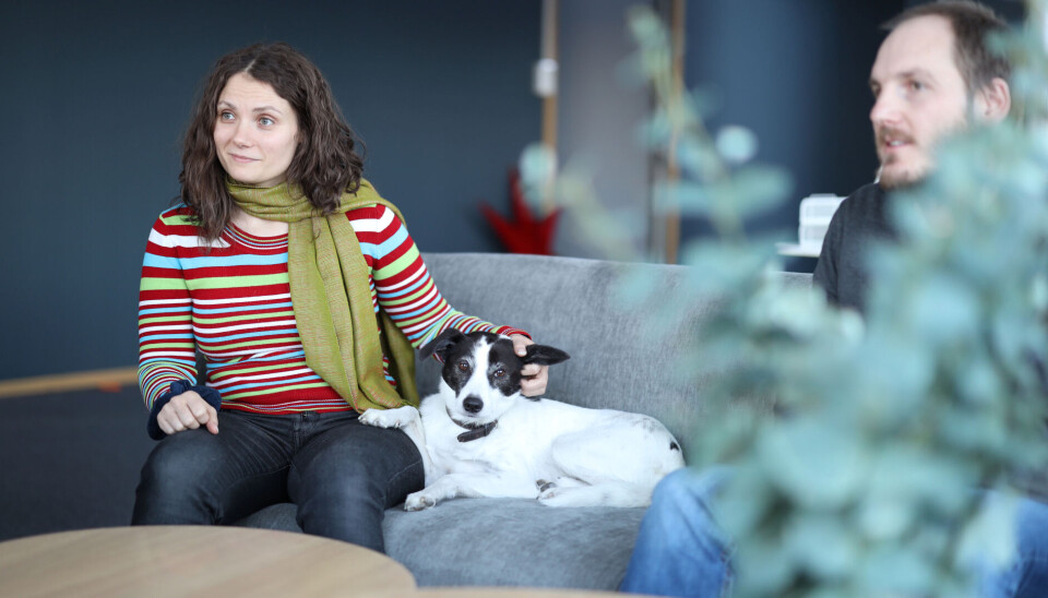 Irina og hunden Sudo, oppkalt en kjent kommando i Unix