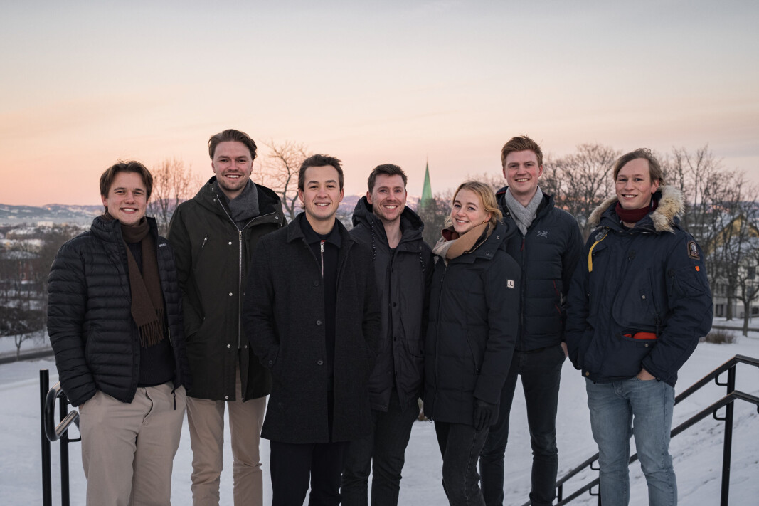 Fabian Elvegård Utigard (t.v.), Thomas Rankin, Mathias Picker, Øyvind Schjerven, Anniken Syvertsen, Mathias Berntzen Engevik og Henrik Udnes er teamet i Kvist. Fabian Elvegård Utigard (t.v.), Thomas Rankin, Mathias Picker, Øyvind Schjerven, Anniken Syvertsen, Mathias Berntzen Engevik og Henrik Udnes er teamet i Kvist.