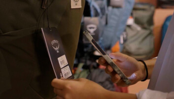 Scanning av varene, blir overlatt til kundens mobil med systemet til Fygi Scanning av varene, blir overlatt til kundens mobil med systemet til Fygi