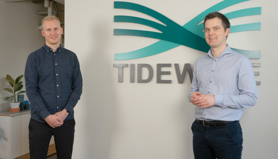 Bjørn Lorentzen og Martin Økland i Tidewave R&D Bjørn Lorentzen og Martin Økland i Tidewave R&D