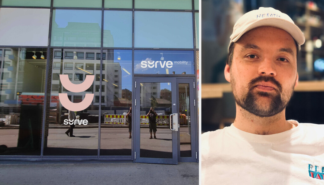 Daglig leder i Surve Norge, Oskar Jensen Skulberg, sier det er kjempekjedelig å ha bygget opp en lokal mobilitessuksess på kort tid, for å så måtte gi den tunge beskjeden om at morsselskapet er slått konkurs Daglig leder i Surve Norge, Oskar Jensen Skulberg, sier det er kjempekjedelig å ha bygget opp en lokal mobilitessuksess på kort tid, for å så måtte gi den tunge beskjeden om at morsselskapet er slått konkurs
