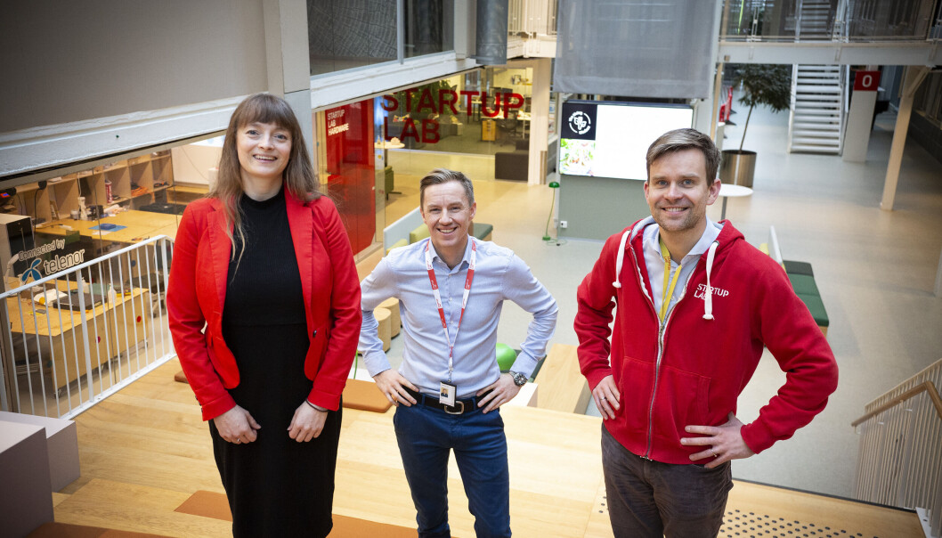 Lise Fulland, Jens Christian Aune og Gisle Østereng i StartuLab Venture merker at interessen for selskapene i akseleratoren har økt, Lise Fulland, Jens Christian Aune og Gisle Østereng i StartuLab Venture merker at interessen for selskapene i akseleratoren har økt,