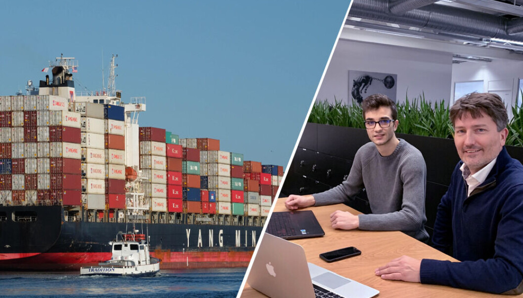 Houssam Mehdi, CTO (t.v) og Dag Lilletvedt, CEO i Powerzeek, vil endre måten rederier finner mindre forurensende drivstoff til skip. Houssam Mehdi, CTO (t.v) og Dag Lilletvedt, CEO i Powerzeek, vil endre måten rederier finner mindre forurensende drivstoff til skip.