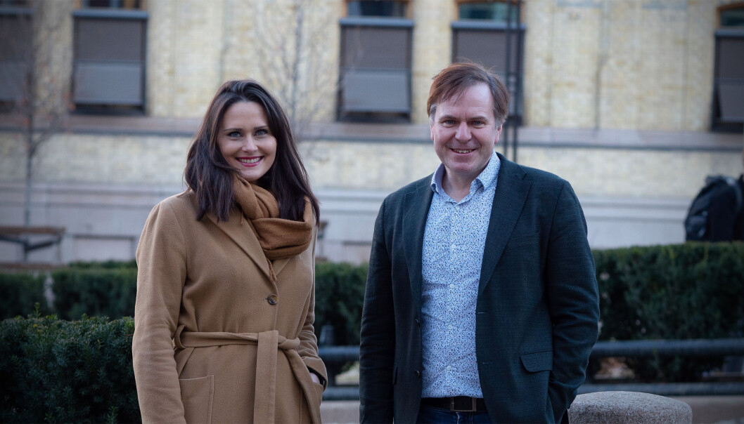 Ingvild W. Thorsvik og Alfred Bjørlo i Venstre. Ingvild W. Thorsvik og Alfred Bjørlo i Venstre.
