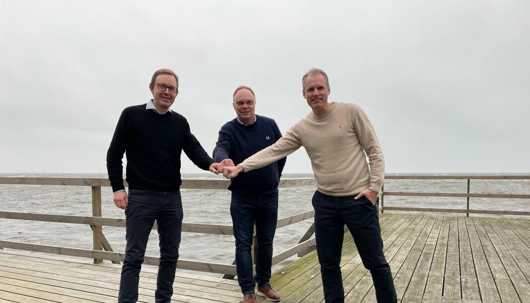 Eivind Bøhn, Mats Lindskog og Erik Syrén Eivind Bøhn, Mats Lindskog og Erik Syrén