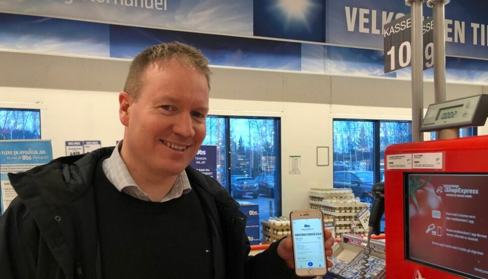 1 av 4 Coopmedlemmer betaler nå med mobilen, forteller Kristian Bjørseth, leder Finansielle tjenester & ID i Coop Norge