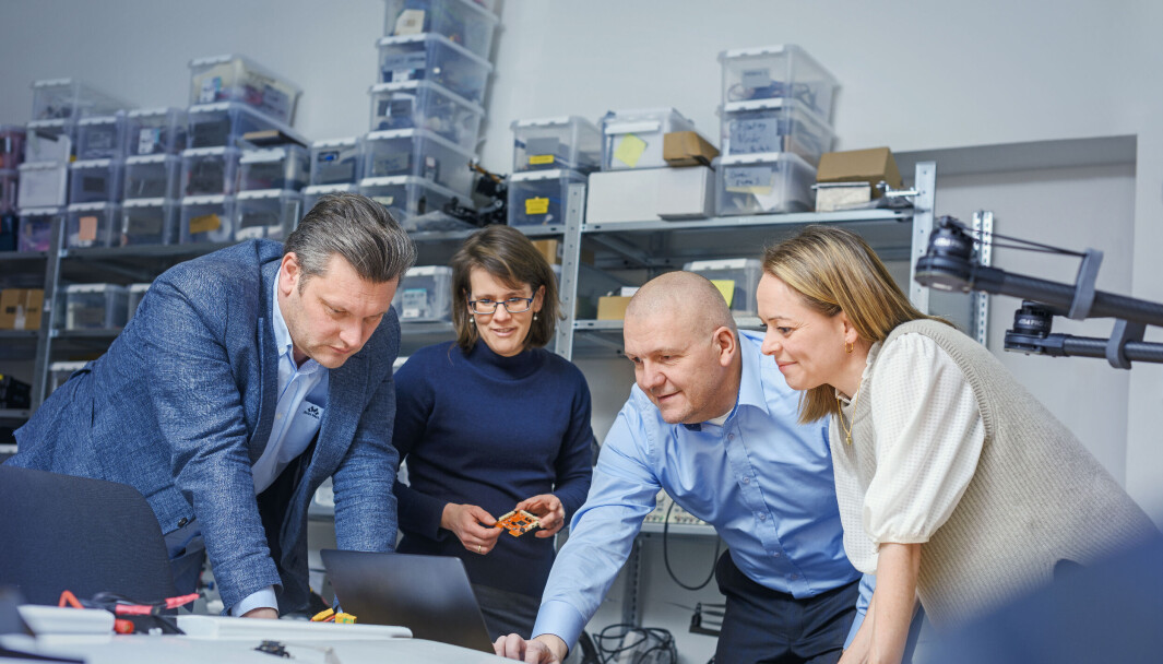 Teamet i Sentisystems Teamet i Sentisystems