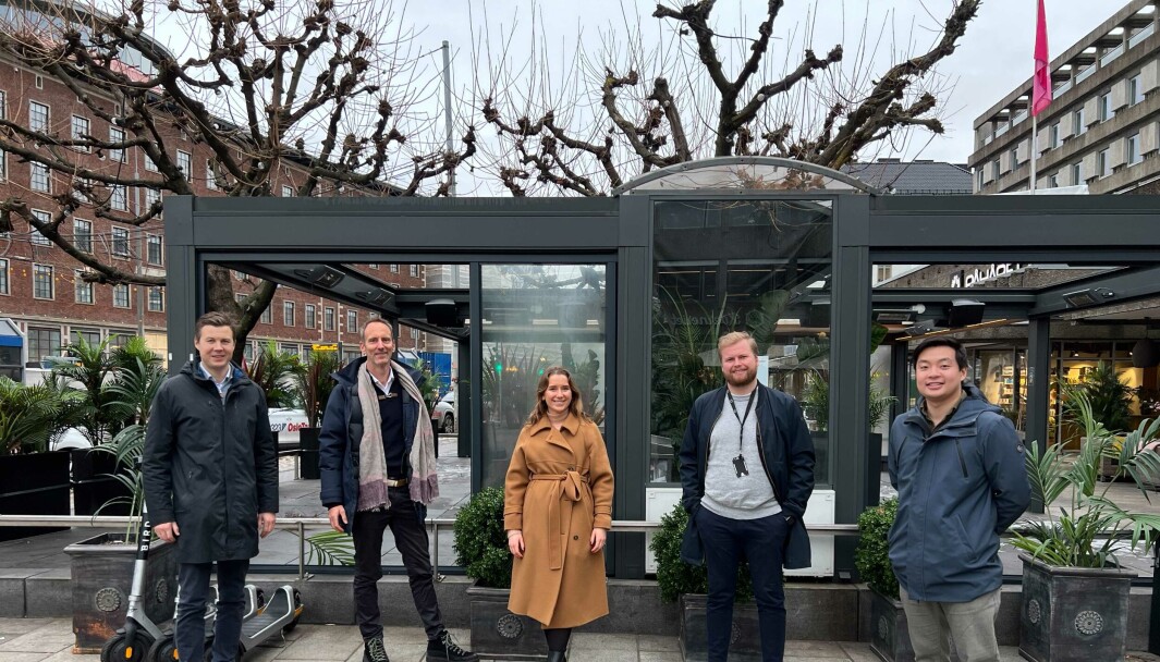 Folq og Orbit ønsker å tilby en bedre arbeidshverdag for selvstendige konsulenter. Fra venstre: Eirik Martinsen, Jørgen Flaa, Ellen Barkost, Sondre Bratlie og Vinh Nguyen. Folq og Orbit ønsker å tilby en bedre arbeidshverdag for selvstendige konsulenter. Fra venstre: Eirik Martinsen, Jørgen Flaa, Ellen Barkost, Sondre Bratlie og Vinh Nguyen.
