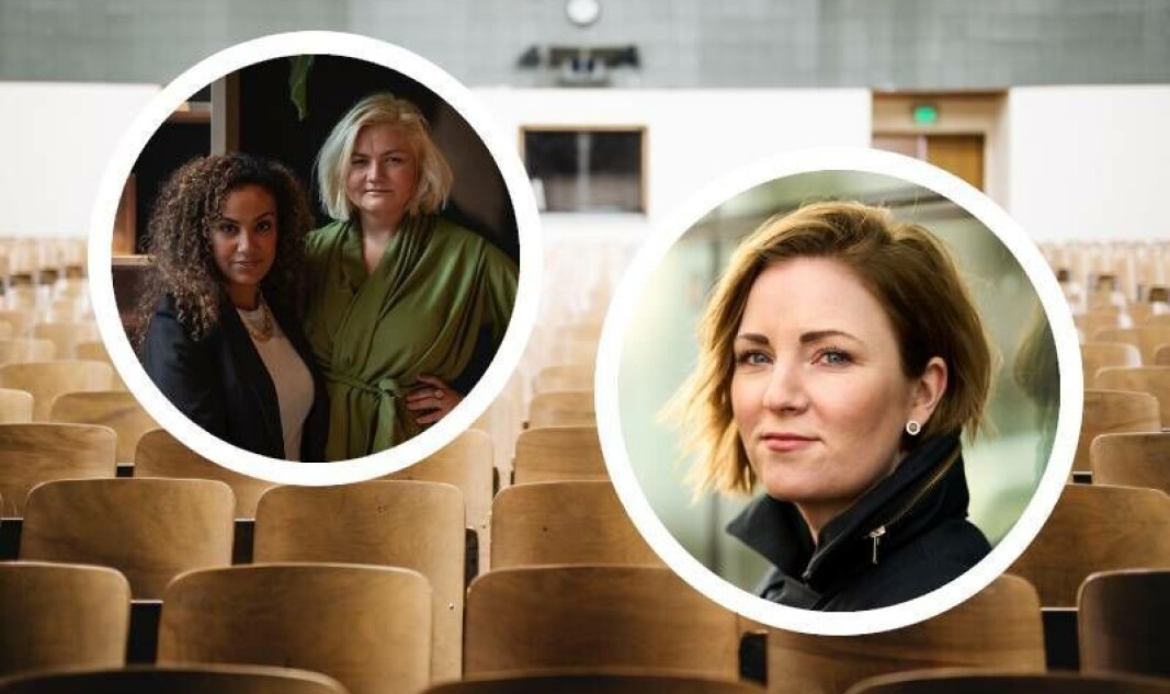Nora Bavey og Thea Messel, partnere i Unconventional Ventures, og Satpos-gründer Eva Helen Rognskog vil alle se flere kvinner bli gründere, men i lys av Googles lansering av Westart, skulle de gjerne sett flere som også tok tak i problemene som venter de som satser. Nora Bavey og Thea Messel, partnere i Unconventional Ventures, og Satpos-gründer Eva Helen Rognskog vil alle se flere kvinner bli gründere, men i lys av Googles lansering av Westart, skulle de gjerne sett flere som også tok tak i problemene som venter de som satser.
