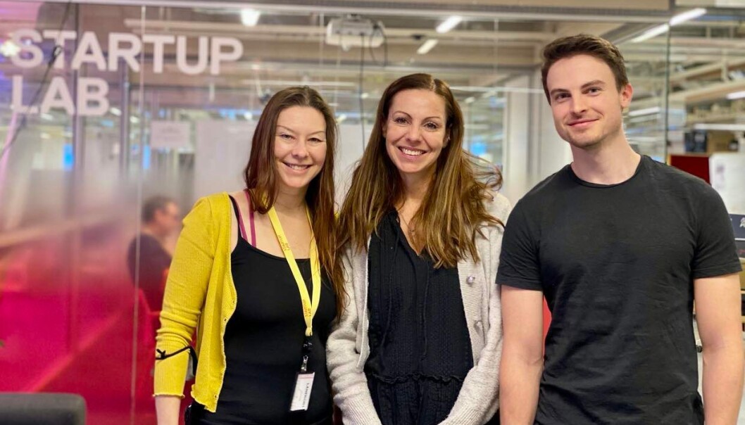 Anne Lene Dahl, Heidi Frost Eriksen og Lars Traaholt Vågnes veksler mellom å sitte på Aleap og og StartupLab. Anne Lene Dahl, Heidi Frost Eriksen og Lars Traaholt Vågnes veksler mellom å sitte på Aleap og og StartupLab.