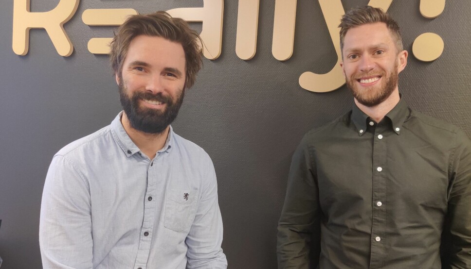 Dagfinn Edvardsen og Anders Daniel Brekke etablerte Really! AS i september 2020.