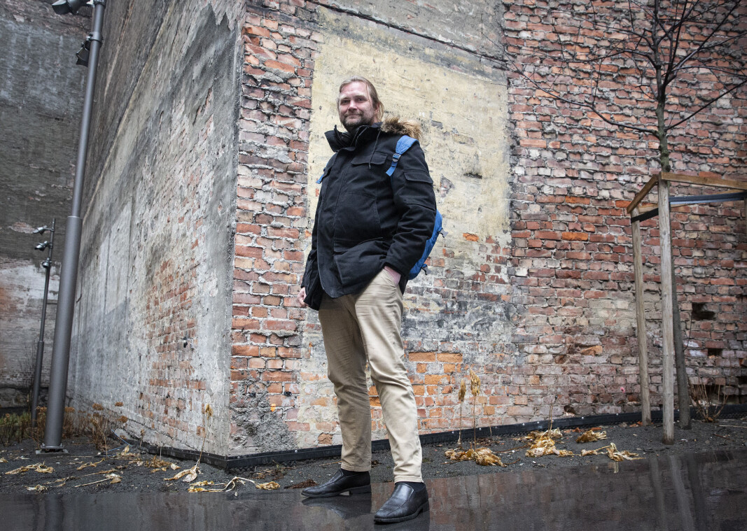 Tharald Nustad engasjerer seg også i byutvikling i Oslo. Tharald Nustad engasjerer seg også i byutvikling i Oslo.