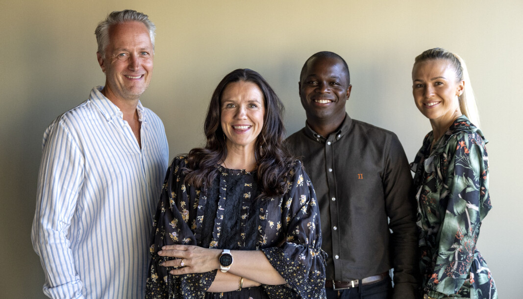 Anders H. Lier (CEO/Founder), Hanne Ek (CFO/co-founder), Brian West (Head of Business Development / Co-founder) og Christel Mathiesen (Head of Carbonunity /co-Founder) Anders H. Lier (CEO/Founder), Hanne Ek (CFO/co-founder), Brian West (Head of Business Development / Co-founder) og Christel Mathiesen (Head of Carbonunity /co-Founder)